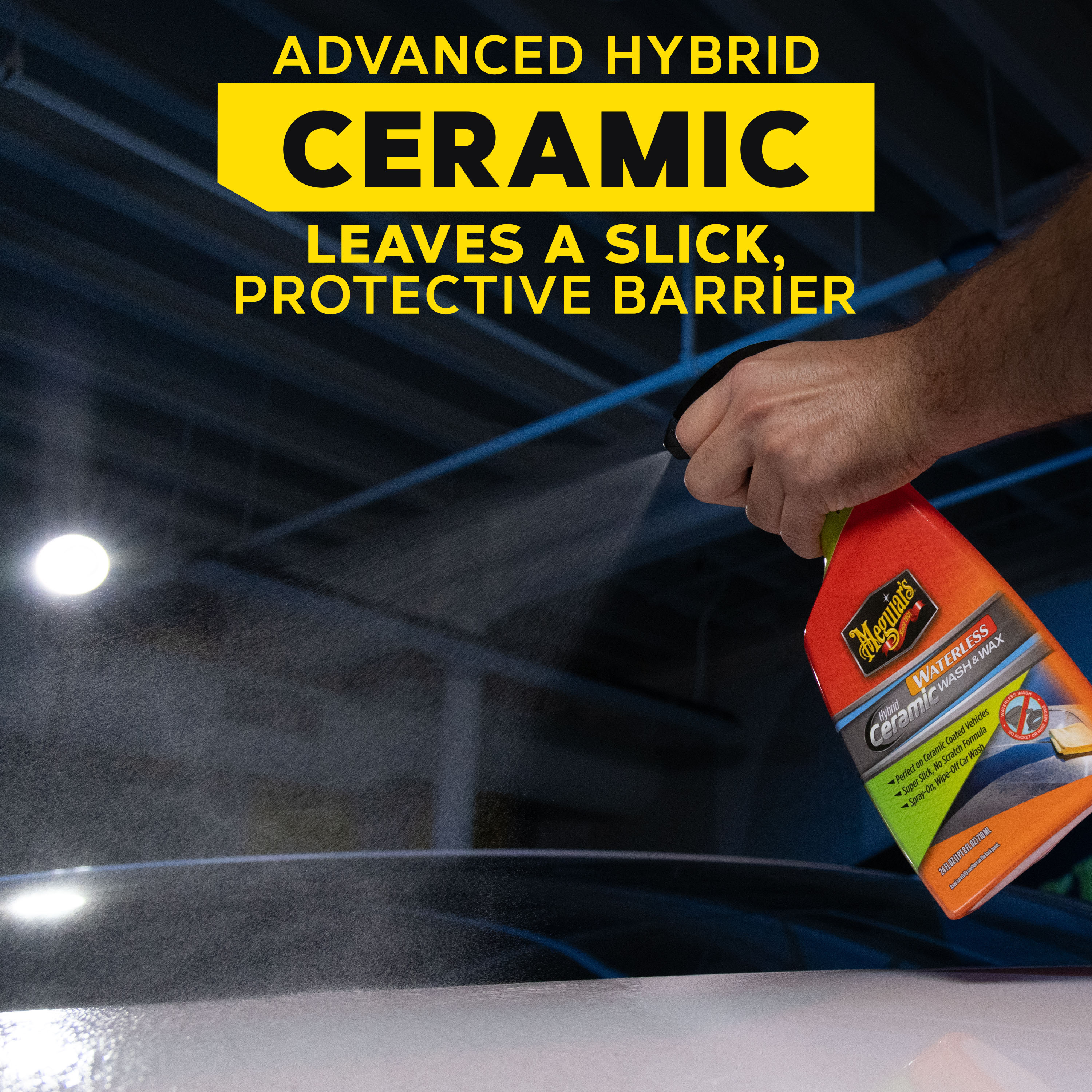 Meguiar's Hybrid Ceramic Waterless Wash & Wax - Waterless Car Wash